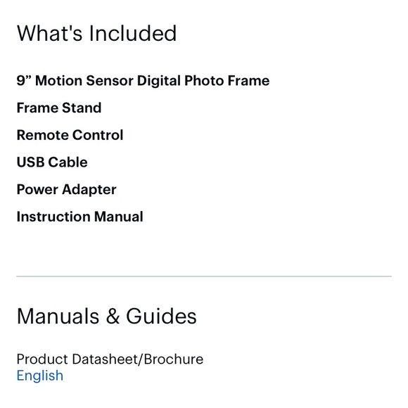 9 inch Aluratek digital photo frame - Picture 4 of 8